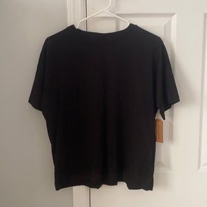 Brand New Simple Black T-Shirt